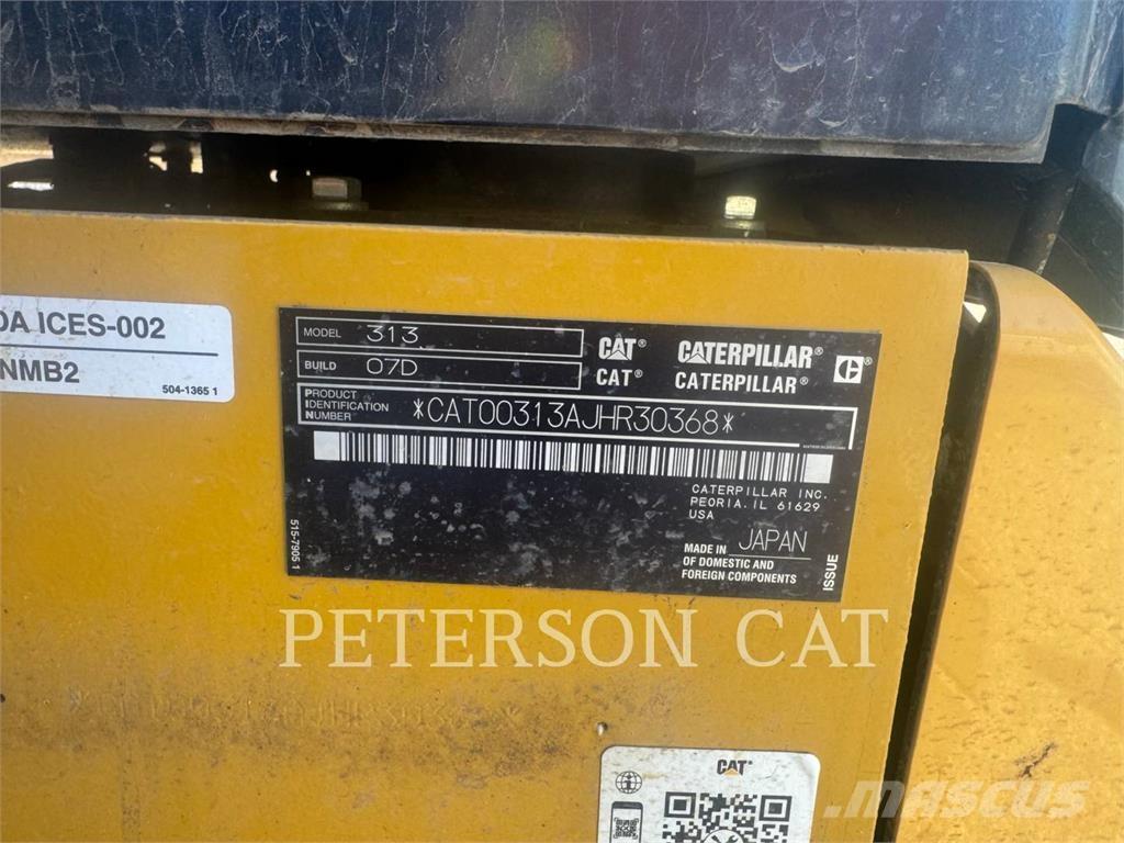 CAT 313 Bandgrävare