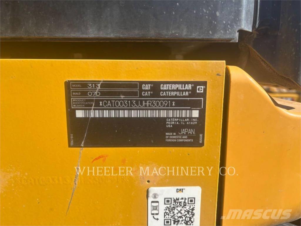 CAT 313 TH Bandgrävare