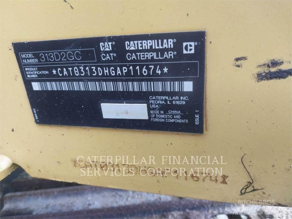 CAT 313D2GC Bandgrävare