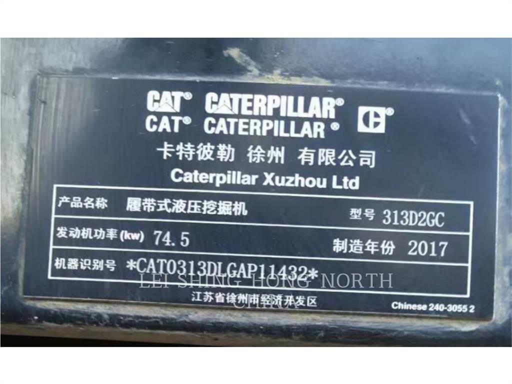 CAT 313D2GC Bandgrävare