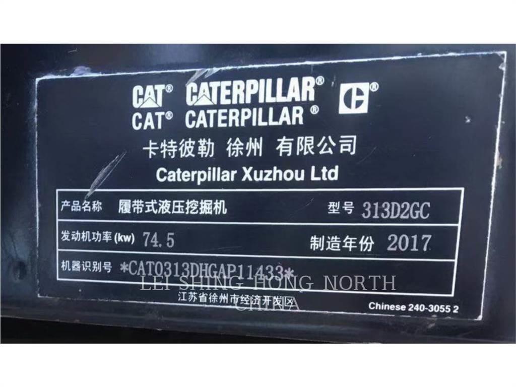 CAT 313D2GC Bandgrävare