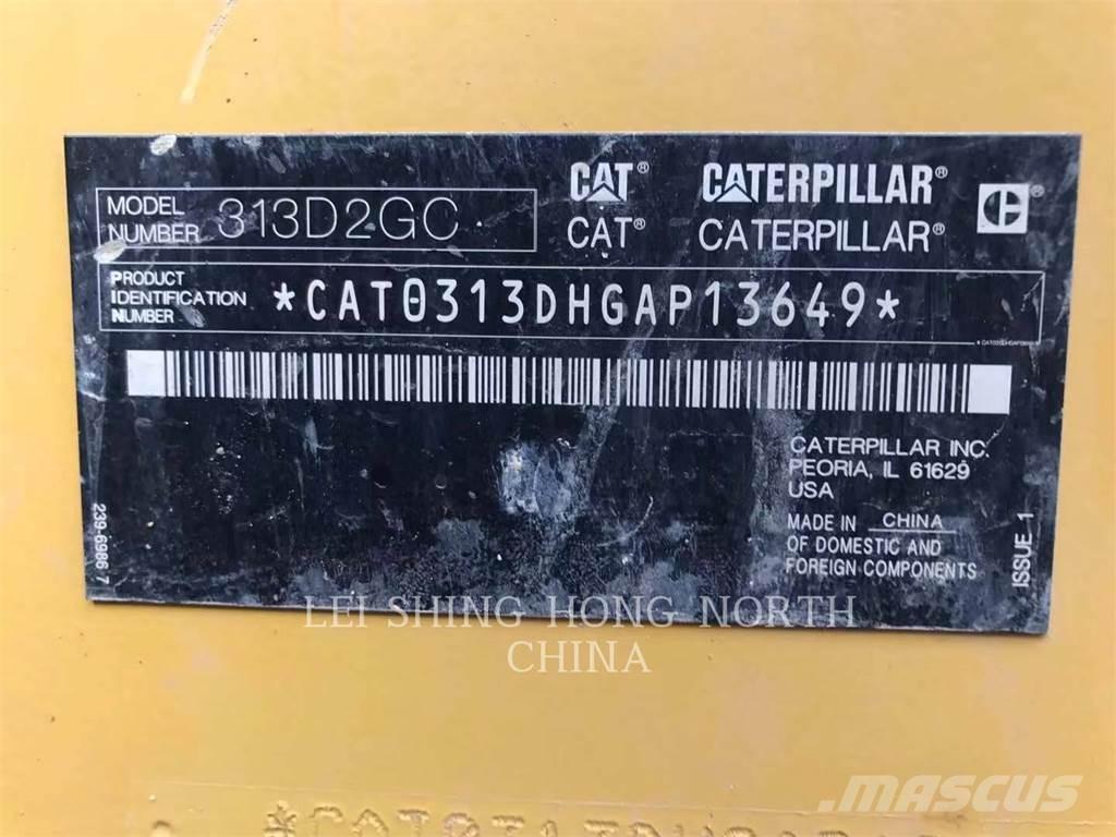 CAT 313D2GC Bandgrävare
