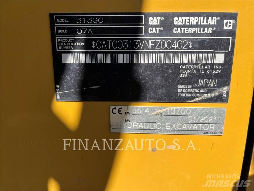 CAT 313GC Bandgrävare