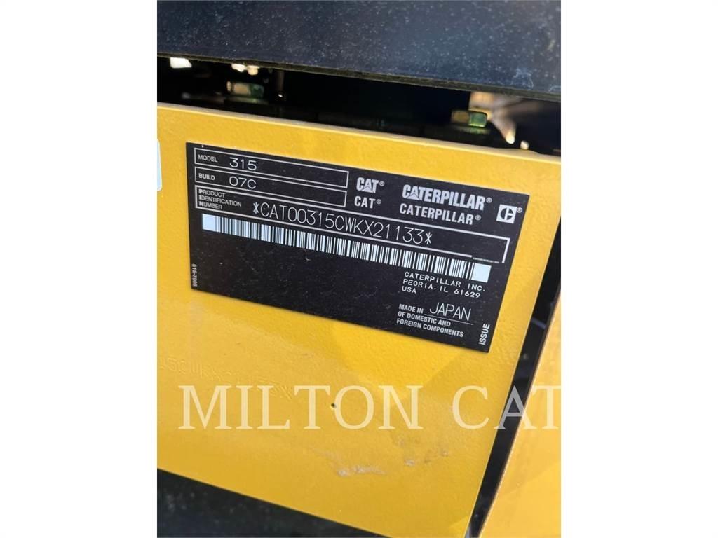 CAT 315 Bandgrävare