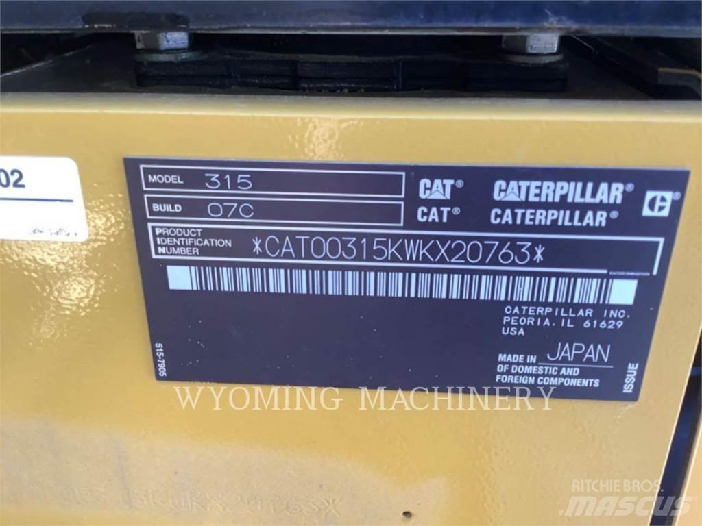 CAT 315 Bandgrävare