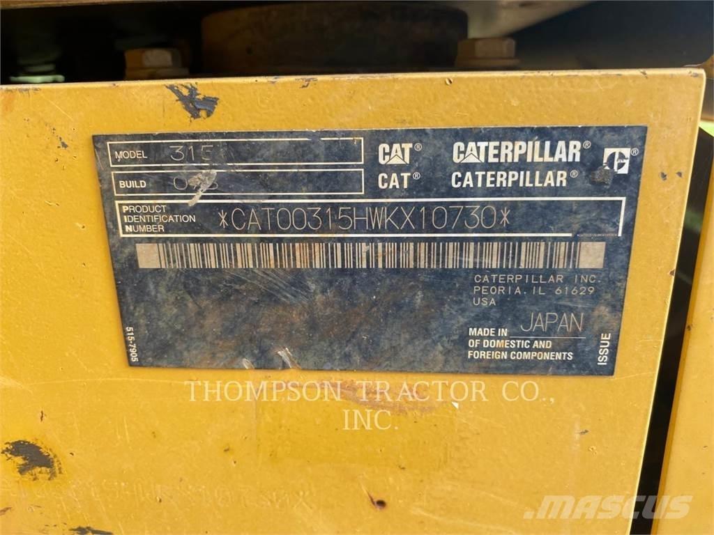 CAT 315 Bandgrävare