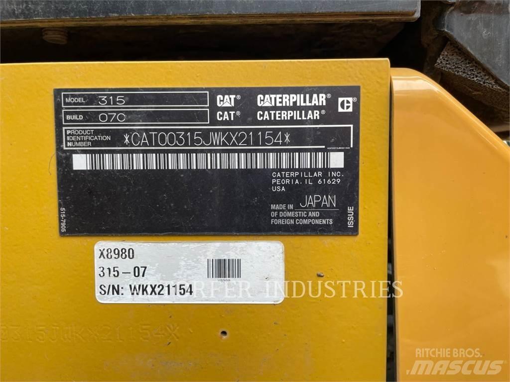 CAT 315-07 Bandgrävare