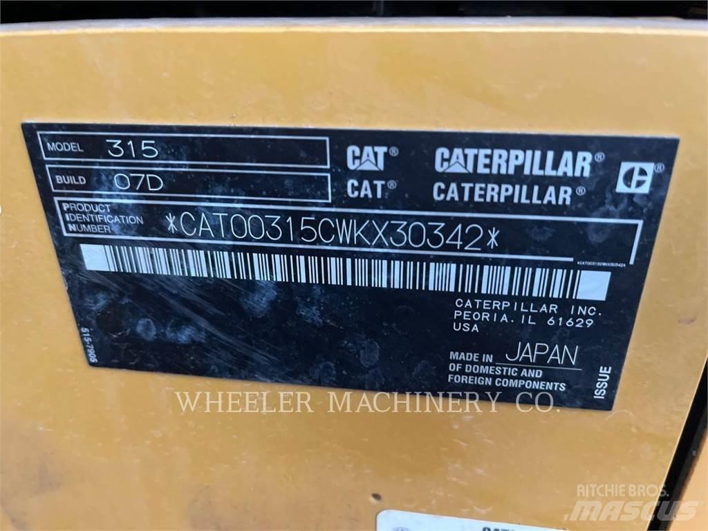 CAT 315 CF Bandgrävare