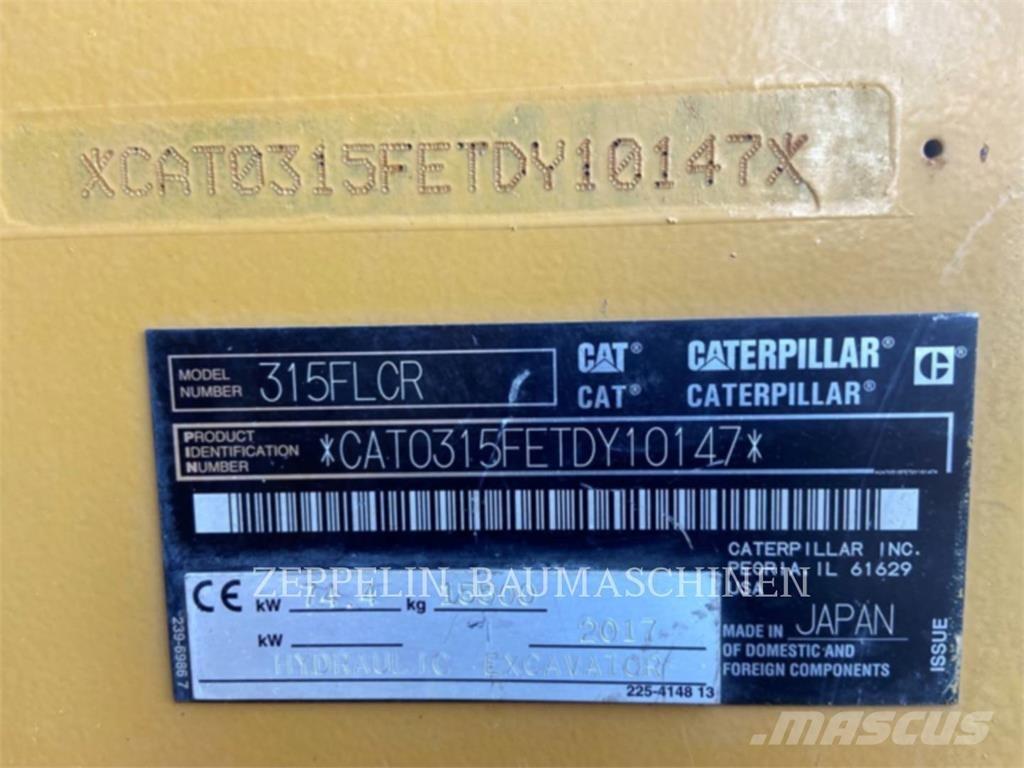 CAT 315FL Bandgrävare