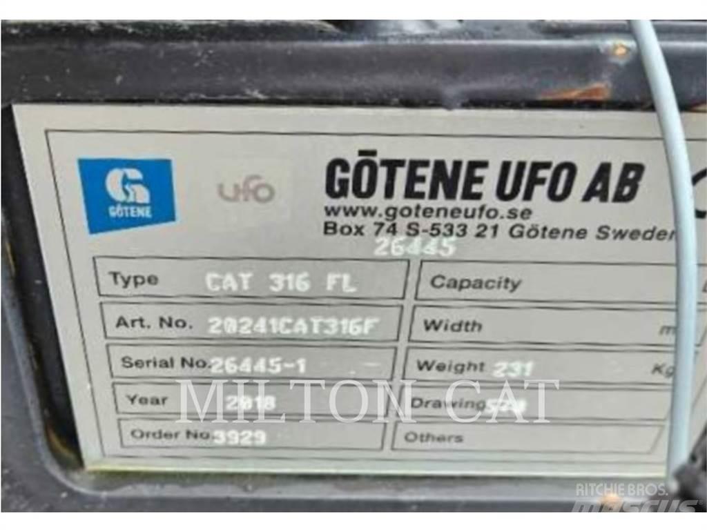 CAT 316-317 S70 COUPLER Redskapsfäste/ adaptrar