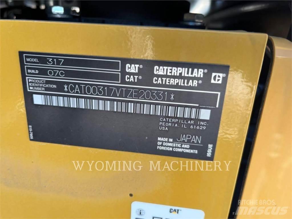 CAT 317 Bandgrävare