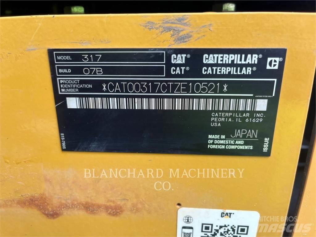 CAT 317 Bandgrävare
