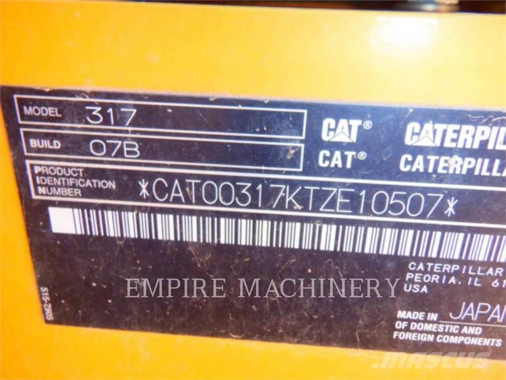 CAT 317-07 Bandgrävare