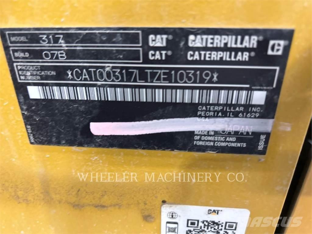 CAT 317 CF Bandgrävare