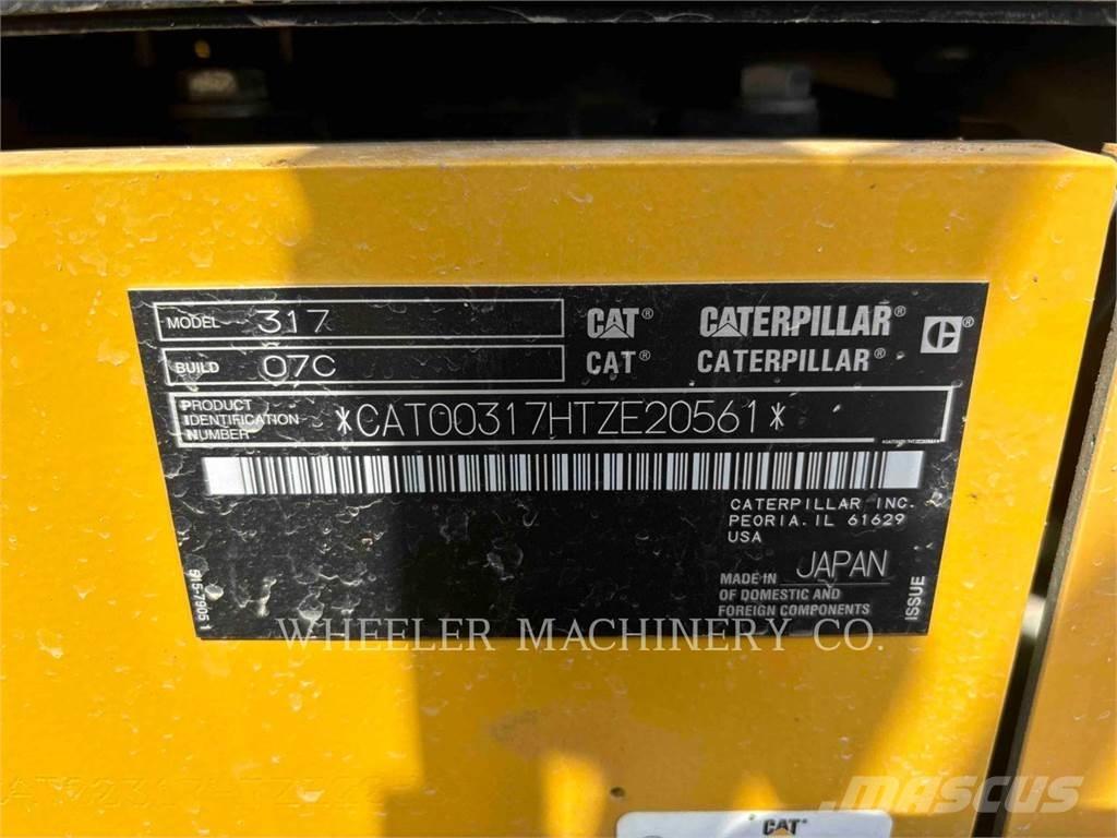 CAT 317 CF Bandgrävare