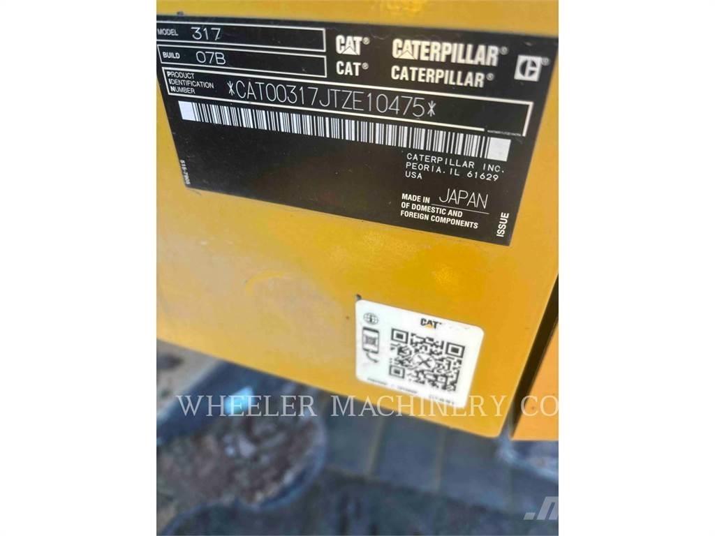 CAT 317 CF Bandgrävare