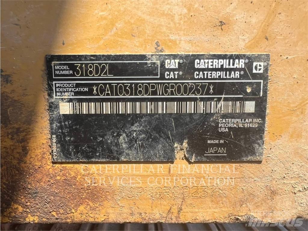 CAT 318D2L Bandgrävare