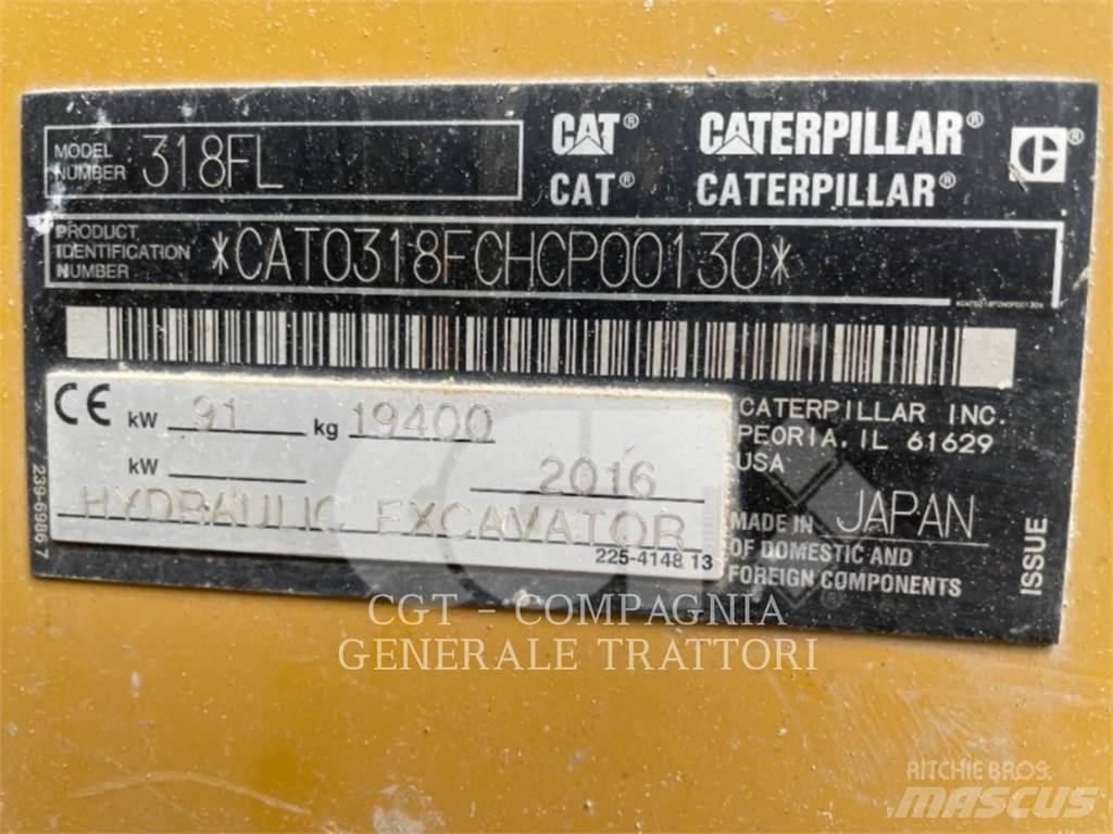 CAT 318F Bandgrävare