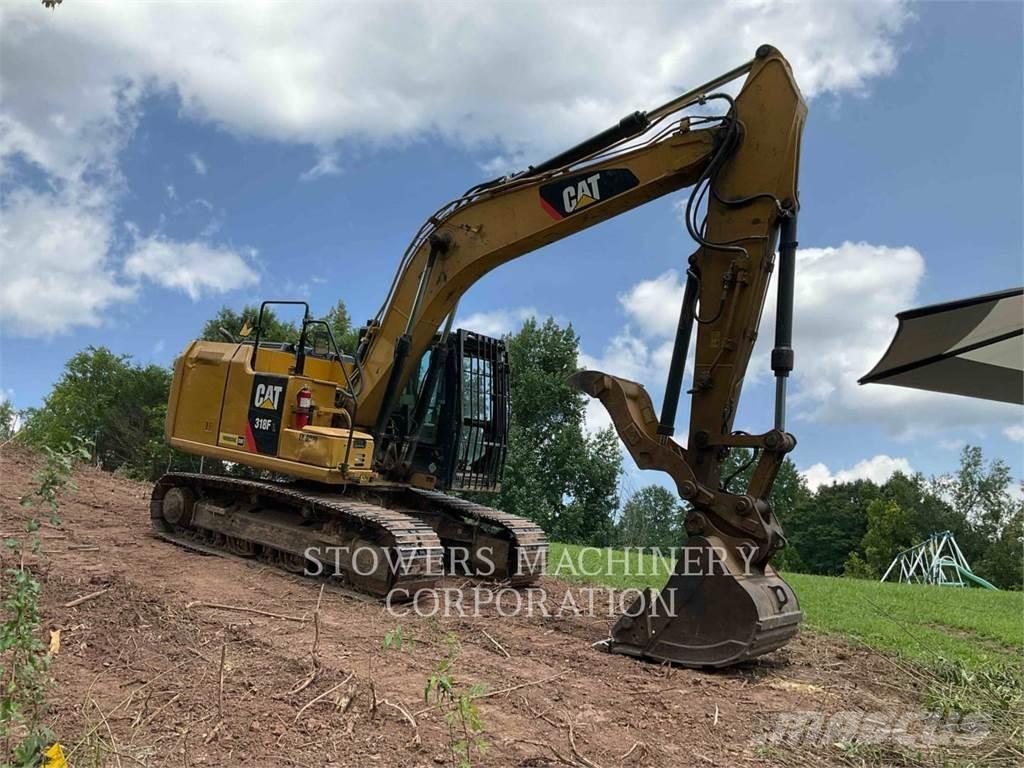 CAT 318FL Bandgrävare