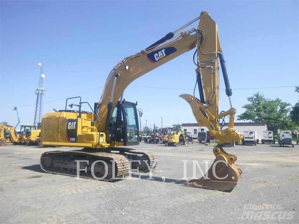 CAT 318FL Bandgrävare