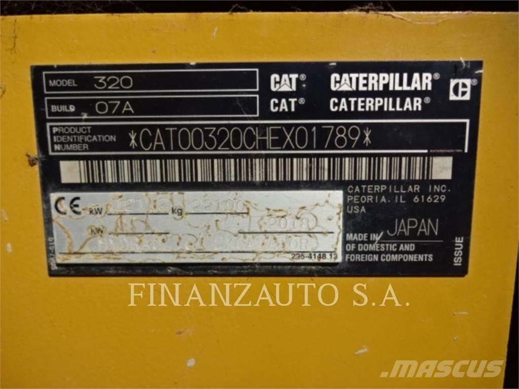 CAT 320 Bandgrävare