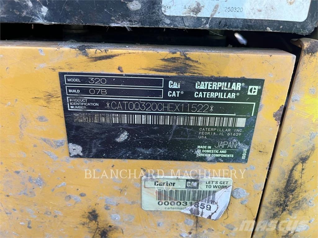 CAT 320 Bandgrävare