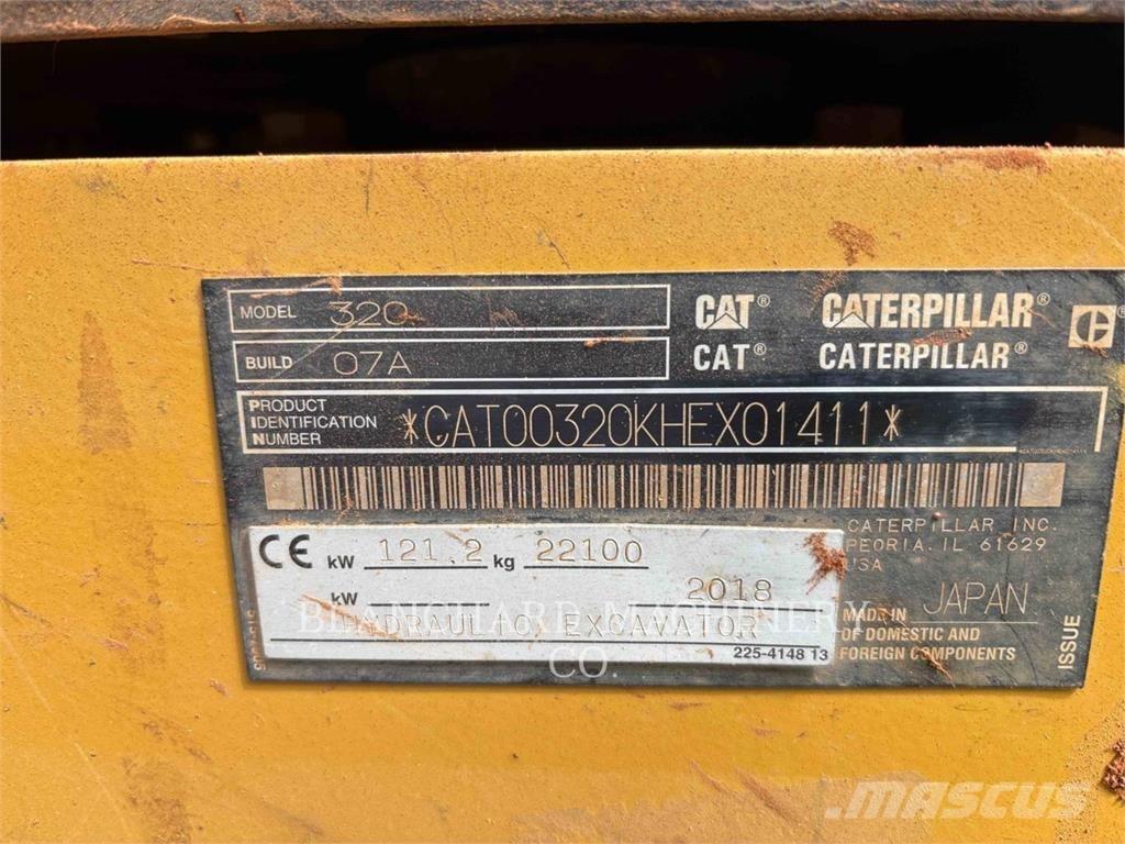 CAT 320 Bandgrävare