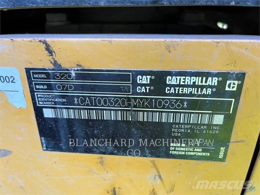 CAT 320 Bandgrävare