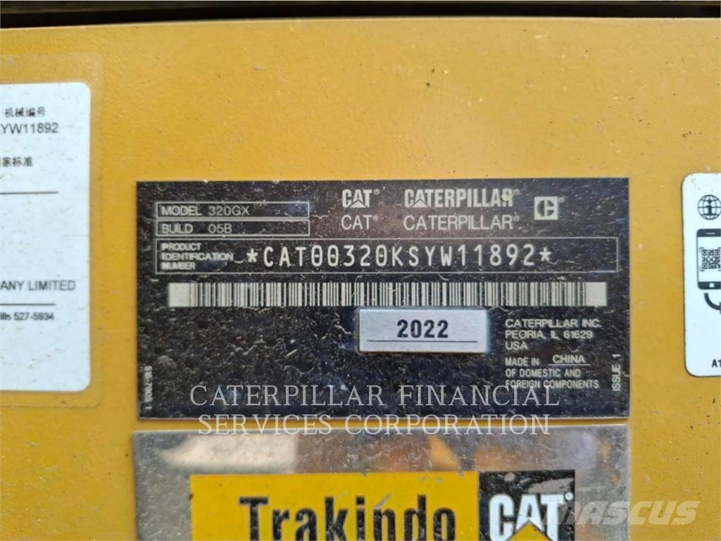 CAT 320-05GX Bandgrävare