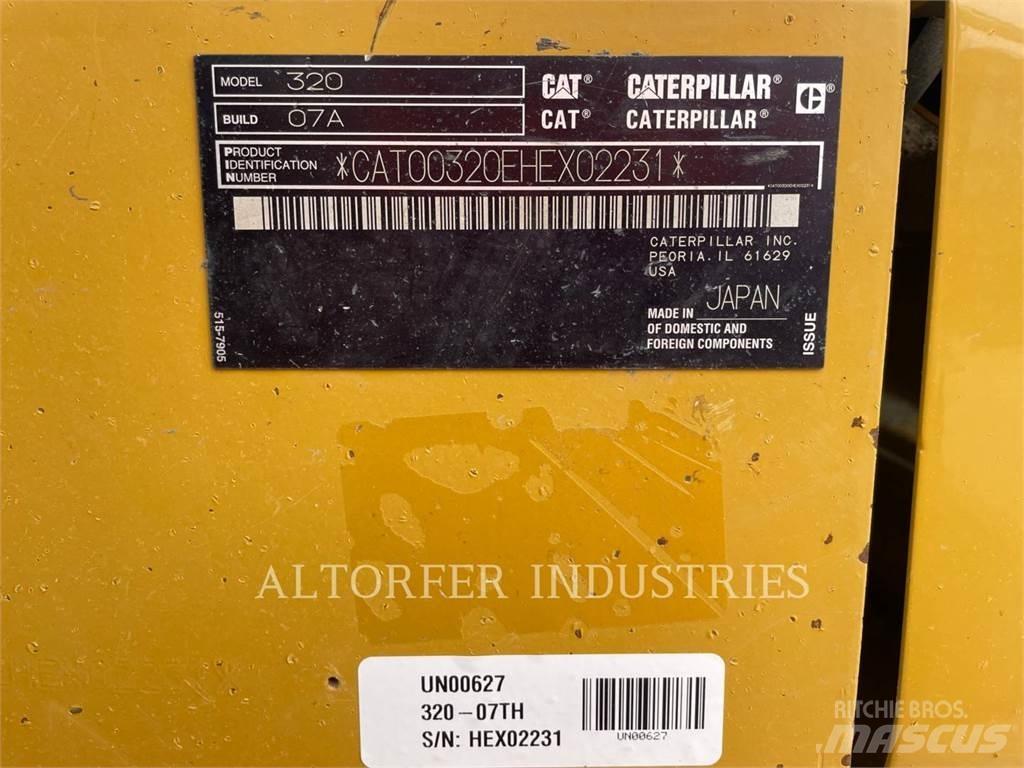 CAT 320-07 TH Bandgrävare