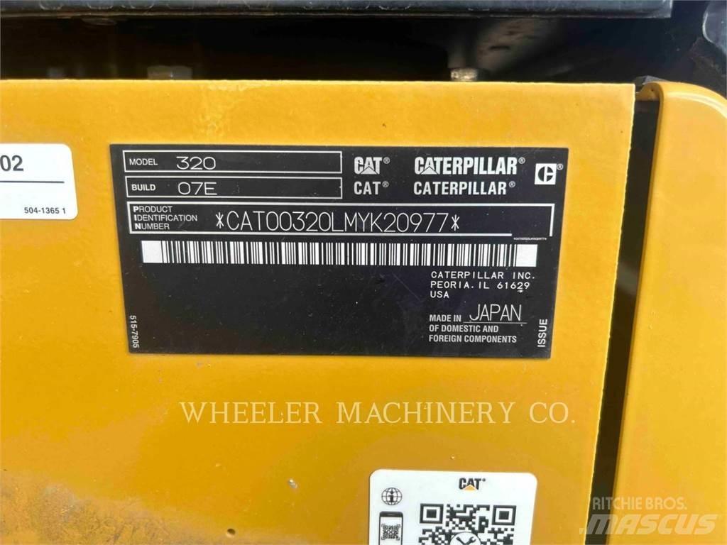 CAT 320 CF Bandgrävare