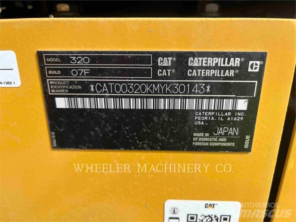 CAT 320 CF Bandgrävare