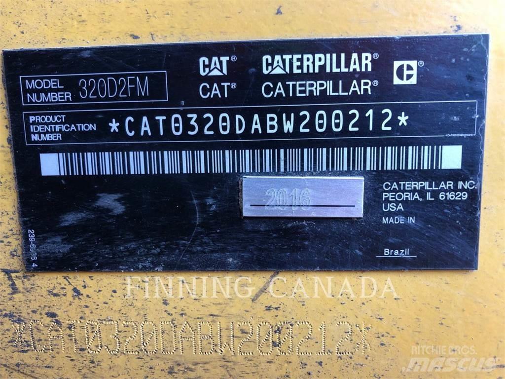CAT 320D2 FM Grävmaskiner
