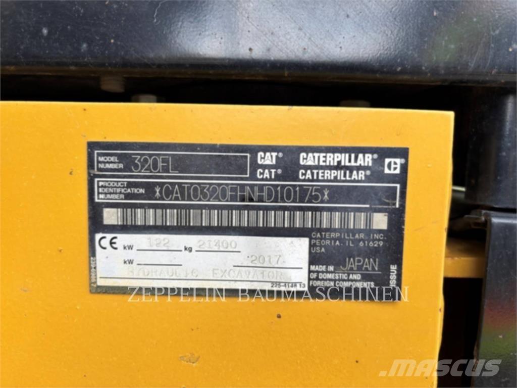 CAT 320FL Bandgrävare