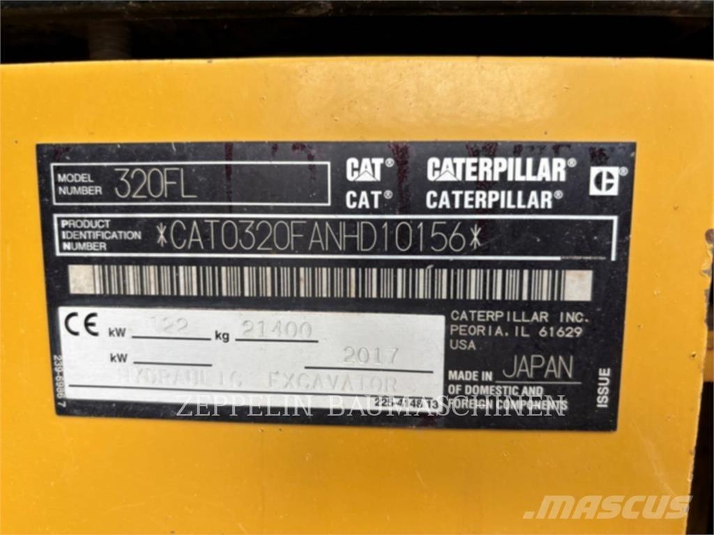 CAT 320FL Bandgrävare