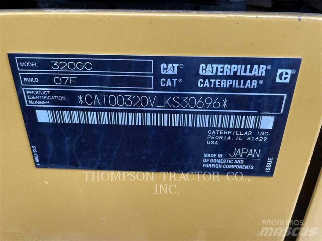 CAT 320GC Bandgrävare