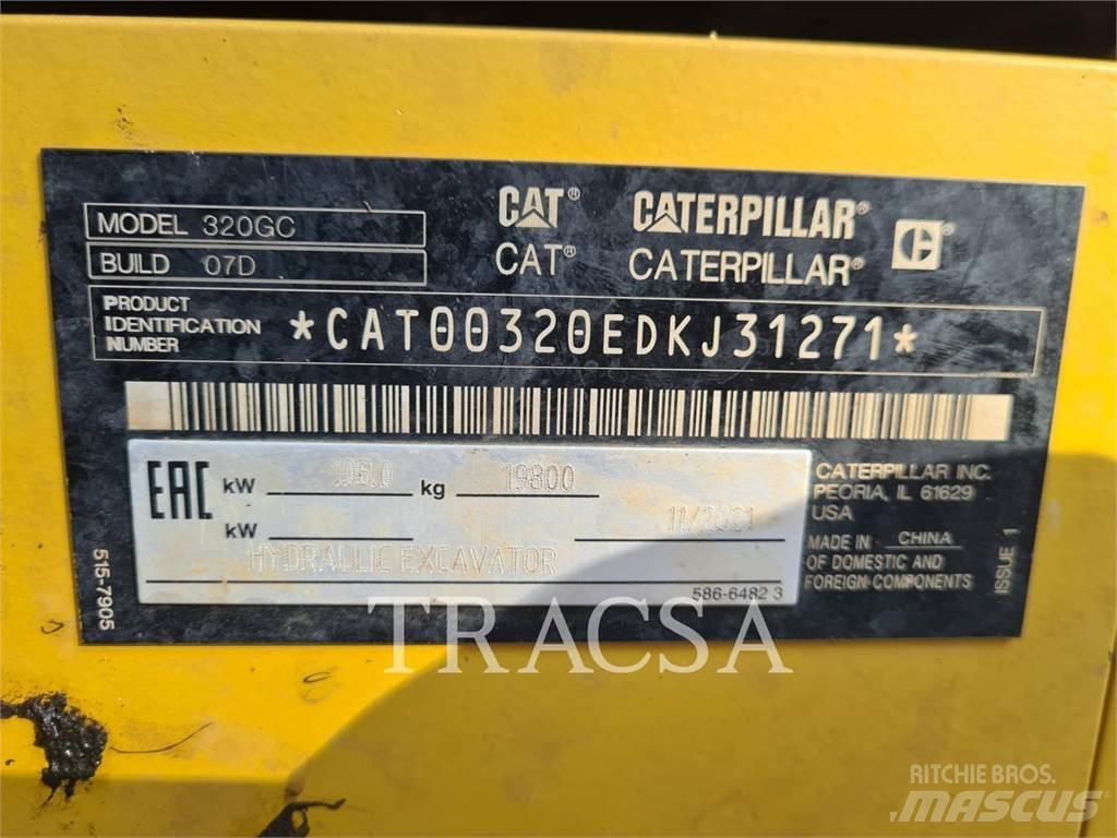 CAT 320GC Bandgrävare