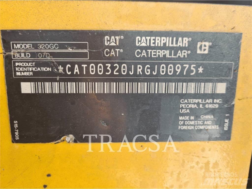 CAT 320GC Bandgrävare