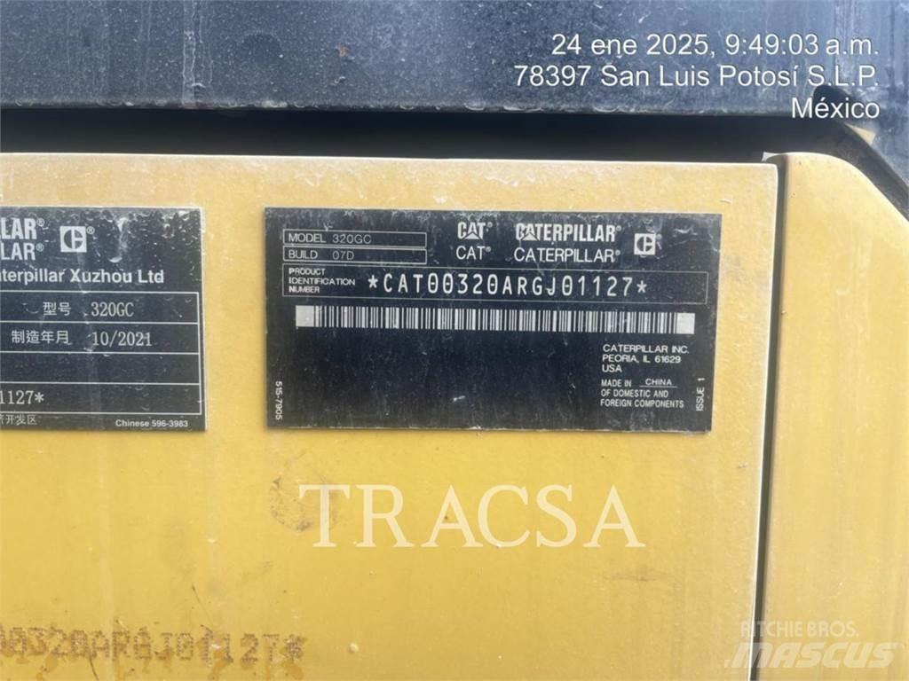 CAT 320GC Bandgrävare