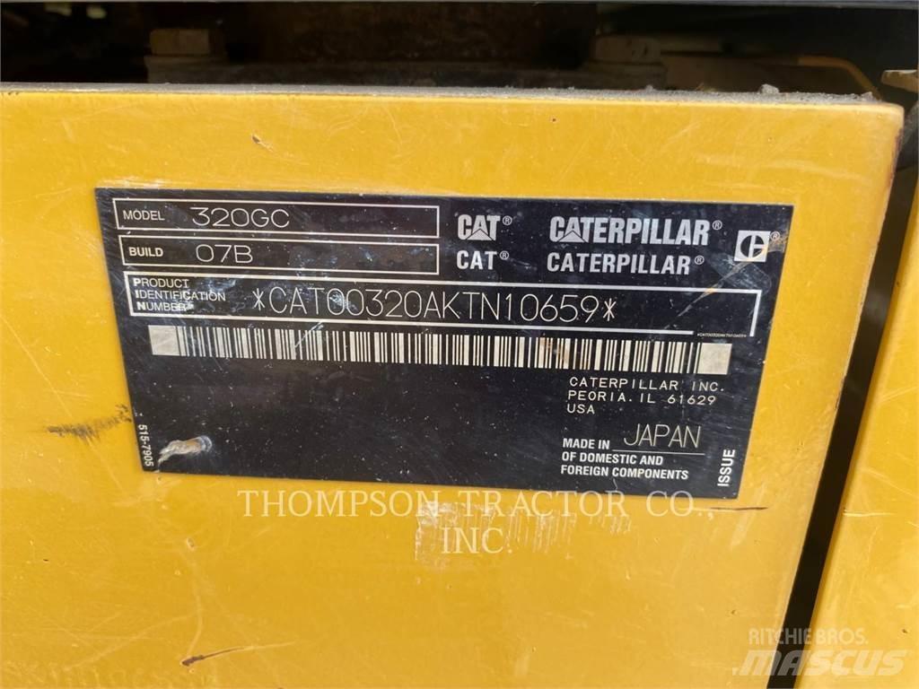 CAT 320GC Bandgrävare