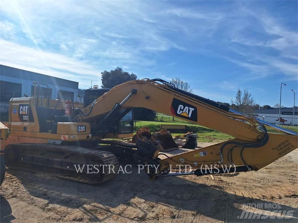 CAT 323-07 Bandgrävare