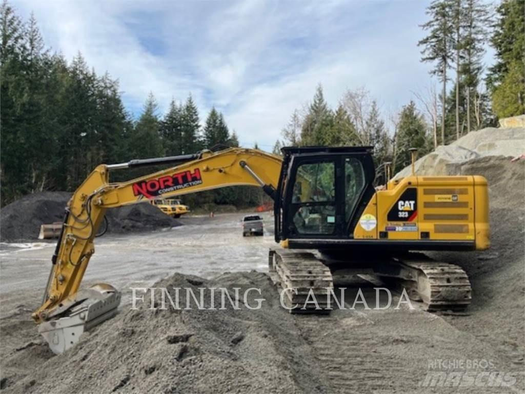 CAT 323-07 Bandgrävare