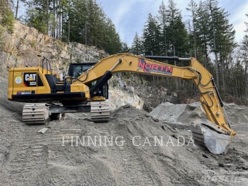 CAT 323-07 Bandgrävare