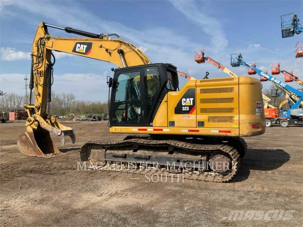 CAT 323-07 Bandgrävare