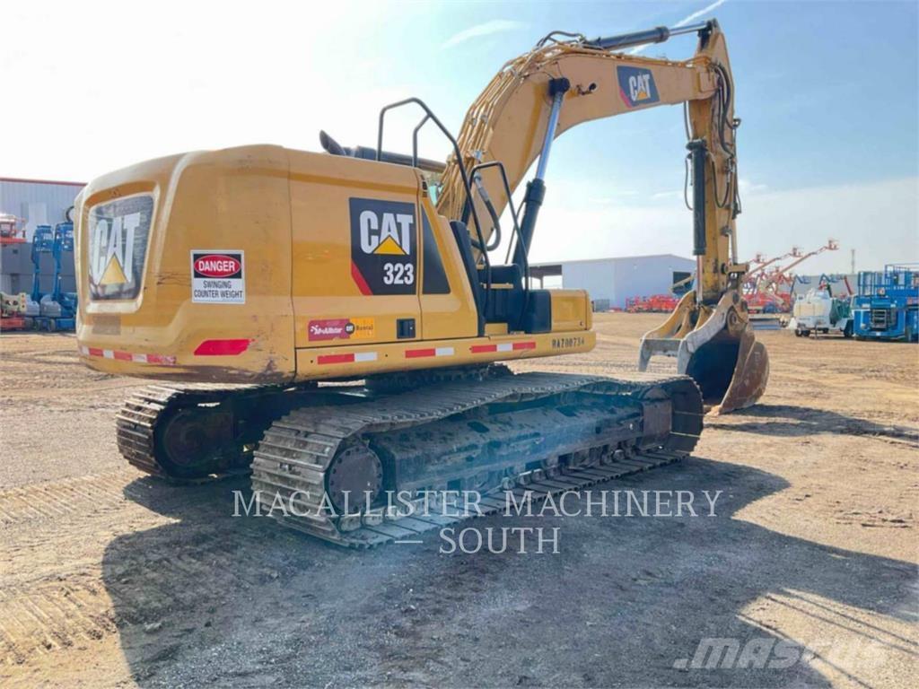 CAT 323-07 Bandgrävare