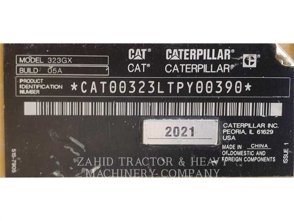 CAT 323GX Bandgrävare