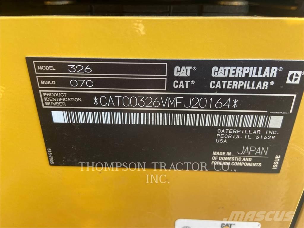 CAT 326 Bandgrävare