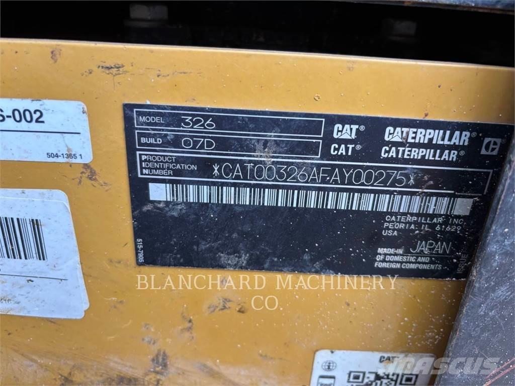 CAT 326 Bandgrävare