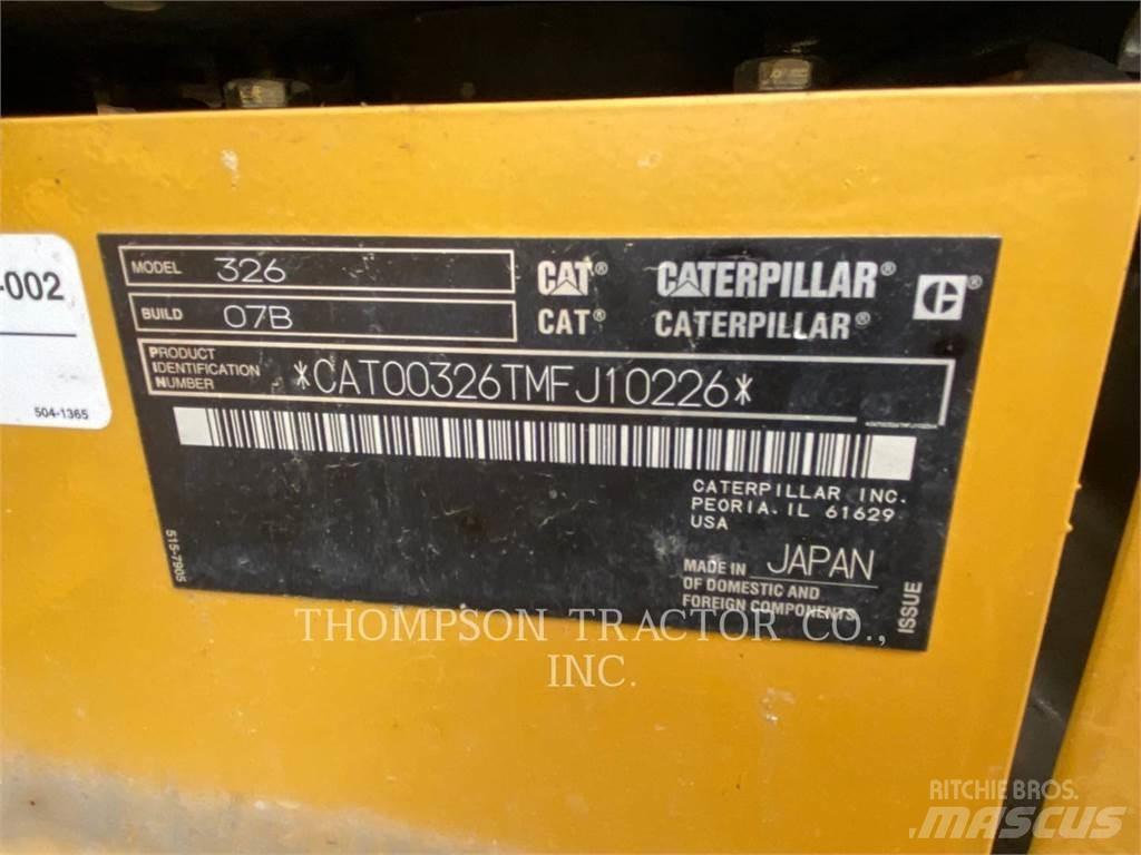 CAT 326 Bandgrävare