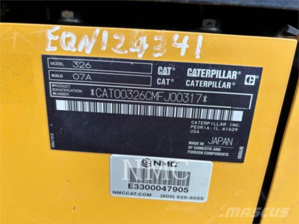 CAT 326-07 Bandgrävare